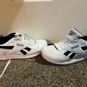 White and Black Reebok